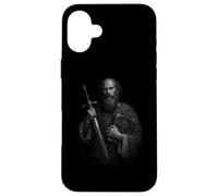 The apostle paul with sword and bible spiritual armor script Case for iPhone 16 Plus