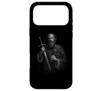 The apostle paul with sword and bible spiritual armor script Case for iPhone 17 Pro Max