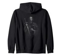 The apostle paul with sword and bible spiritual armor script Zip Hoodie