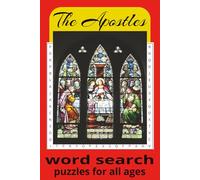 The Apostles Word Search Book: Word searches with easy-to-read text about St Peter, Pope Leo, the Catholic Church and more | 6 × 9 inches, 110 pages | Over 50 puzzles… Gifts for all ages