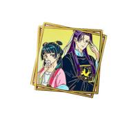 The Apothecary Diary Gold Badge Anime Figure Cosplay Brooch Pins Metal Badges Collectibles