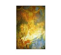 The Apotheosis of The Slavs by Alphonse Mucha Poster Print for Teen Boys Room Canvas Wall Art Canvas Painting Print Unframe 20x30inch