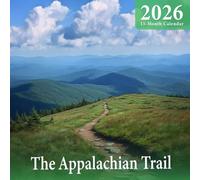 The Appalachian Trail 2026 Calendar: winding footpaths through forests, mountains, and valleys