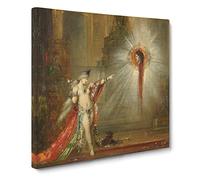 The Apparition by Gustave Moreau Canvas Print | Gallery Wrapped 30mm Frame Wall Art | 20x20 inches | Ready to Hang | Modern Picture | Living Room Bedroom Lounge Office