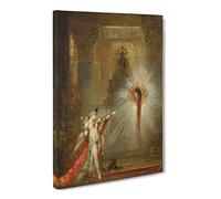 The Apparition By Gustave Moreau Canvas Print | Gallery Wrapped 30mm Frame Wall Art | 24x16 inches | Ready to Hang | Classic Picture | Living Room Bedroom Lounge Office