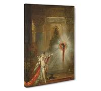 The Apparition By Gustave Moreau Canvas Wall Art Print 30x20 Inch