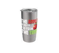The Apple Never Falls Far from The Tree Apple Stainless Steel Insulated Tumbler