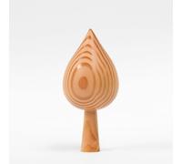 The Arboretum Handmade Wooden Drip Ornament