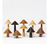 The Arboretum Handmade Wooden Forest - Shrubs and Amazons Ornaments