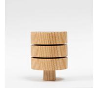 The Arboretum Handmade Wooden Tree Block Ornament