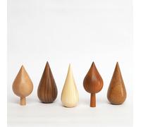 The Arboretum Handmade Wooden Woodland - Droplets Ornaments