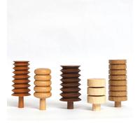 The Arboretum Handmade Wooden Woodland - Flat Top Ornaments