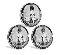 The Archangel Michael Challenge Coin Police Military Hero's Coin (Pack of 3)