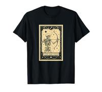 The Archer Tarot Card Archery Halloween Spooky Gothic Witchy T-Shirt