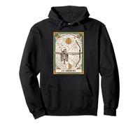 The Archer Tarot Card Archery Lover Archery Girl La Arquera Pullover Hoodie