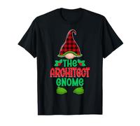 The Architect Gnome - Architectural Engineer Christmas T-Shirt