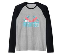The Architect Retro Vintage Architecture Designs Present Raglan Baseball Tee