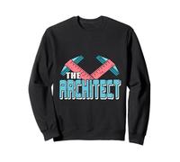 The ARCHITECT Retro Vintage Architecture Designs Present Sweatshirt