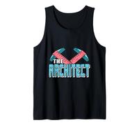 The Architect Retro Vintage Architecture Designs Present Tank Top