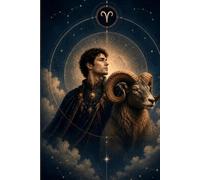 The Aries Journal: A Beautiful Lined Hardcover Notebook Inspired by the Aries Zodiac Sign, Astrology and Celestial Art