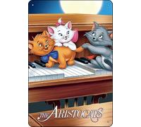 The Aristocats (1970) Movie Plaque Poster Metal Tin Sign 8" x 12" Vintage Retro Wall Decor