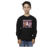 The Aristocats Greatest Mum Sweatshirt Disney Black 5-6 Years
