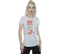 The Aristocats Marie Love Peace Joy Cotton T-Shirt Disney Grey L