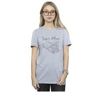 The Aristocats Marie Super Mum Cotton Boyfriend T-Shirt Disney Grey S