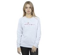 Disney Women's The Aristocats Marie Ribbon Sweatshirt Sport Grey Medium