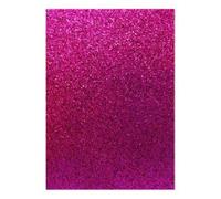 The Ark Craft, A4 250 GSM Glitter Card, Soft Touch Luxury (5 Pack) …Metallic/HOT Pink