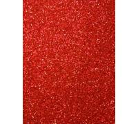 The Ark Craft, A4 250 GSM Glitter Card, Soft Touch Luxury (5 Pack) … …RED
