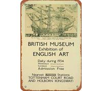 The Ark Royal, 1933 Funny Metal Novelty Tin Sign Metal Retro Wall Decor for Home,Street,Bars,Restaurants,Cafes,Store Sign Gift 12 X 8 INCH Metal Sign