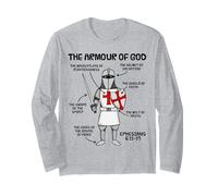The Armour Of God, Ephesians 6, Bible Christian Church Funny Long Sleeve T-Shirt
