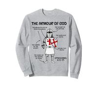 The Armour Of God, Ephesians 6, Bible Christian Church Funny Sweatshirt