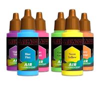 The Army Painter, Air Triads Fluorescents - Airbrush-Ready Paint: 6 x 18 ml