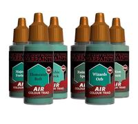 The Army Painter, Air Triads Teals: Airbrush-Ready Acrylic Paint 6 x 18 ml