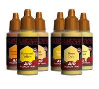 The Army Painter, Airbrush Primary Bundle Yellow, 2 Air Triads: 6 x 18 ml