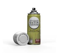 The Army Painter Satin Varnish, Spray Paint Varnish for Miniature Protection, Tabletop Roleplaying, Boardgames, and Wargames Miniature Modelling, 400ml