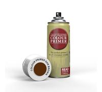The Army Painter Colour Primer Oak Brown, 400 mL Acrylic Spray Primer, Spray Paint for Miniature Priming Basecoat, Tabletop Roleplaying, Boardgames, and Wargames Miniature Modelling