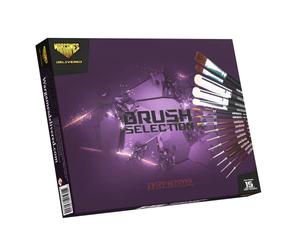 The Army Painter Brush Selection - 15 Army Painter Brushes: 8 Hobby, 3 Drybrush and 4 Gamemaster Terrain for DND Paint Set - Miniature Detail Brushes, Miniature Paint Brushes and Model Paint Brushes