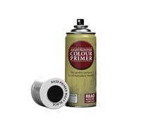 The Army Painter Base Primer Matt Black, 400 mL Acrylic Spray Primer, Spray Paint Basecoat for Miniature Priming, Tabletop Roleplaying, Boardgames, and Wargames Miniature Modelling