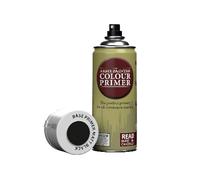 The Army Painter Base Primer Matt Black, 400 mL Acrylic Spray Primer, Spray Paint Basecoat for Miniature Priming, Tabletop Roleplaying, Boardgames, and Wargames Miniature Modelling