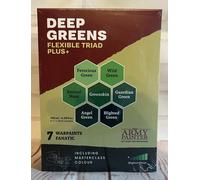 The Army Painter Deep Greens Flexible Triade Plus+ Fanatics Warpaint Set WP8089