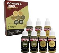 The Army Painter, Flexible Triad PLUS+ Ochres & Tans, 7x18ml Acrylic Paints