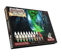 The Army Painter Gamemaster: Wilderness Adventures Paint Set, 20 Dropper Bottles of 12ml Acrylic Paint for Miniatures, 1 Basecoat Brush, 1 Plastic Witch Miniature for Tabletop Roleplay Dungeons & Dragons