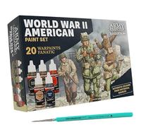 The Army Painter, Historical: WWII American Paint Set Combo, 20x18ml Paints