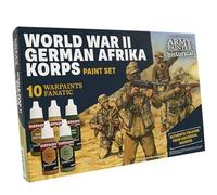 The Army Painter, Historical: WWII German Afrika Korps, 10 x 18 ml Warpaints Fanatic Acrylics