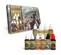 The Army Painter Kings of War Ogres Miniatures Paint Set - Highly Pigmented Acrylic Model Paint Set - 10 Miniature Paints in 18ml Dropper Bottles