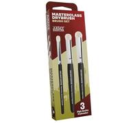 The Army Painter, Masterclass Drybrush Set, 3 Sizes Goat Hair Drybrushes