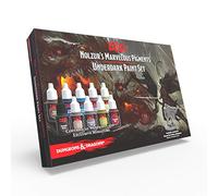 The Army Painter Nolzur's Marvelous Pigments Underdark Paint Set, 10 Dropper Bottles 12 ml Acrylic Paint and a Miniature Figure for Dungeons and Dragons DND